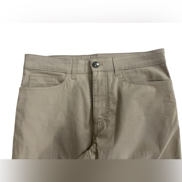 NWOT LUCIANO BARBERA Khaki COTTON Blend CHINO Pants Trousers EU-48 W-30" - Picture 2 of 10